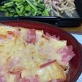 ぽぽ１１２２'s cooksnap of when they made 厚揚げベーコンチーズ焼き.
