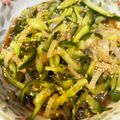 キッチン◇キッチン's cooksnap of when they made くらげとキュウリの酢の物＊中華くらげ＊.