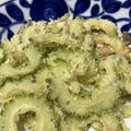 kukka☆'s cooksnap of when they made 【農家のレシピ】ゴーヤチップス.