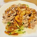 Tomado's cooksnap of when they made 定番の味で【豚しゃぶバンバンジー】.