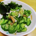 往きつ戻りつ's cooksnap of when they made きゅうりだけ！シンプルな簡単 酢の物.