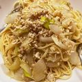 serina1212's cooksnap of when they made 豚ひき肉と玉ねぎのパスタ♪.