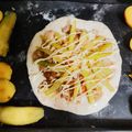 みみ母's cooksnap of when they made 簡単発酵なし♪片栗粉入りのふわもち ピザ.