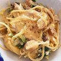 あたむ❤189's cooksnap of when they made ワンパン！全卵！牛乳！簡単カルボナーラ.