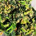ミシェちゃん's cooksnap of when they made 家庭料理の定番！ほうれん草のごまあえ.