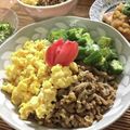フジぽん's cooksnap of when they made ◎三色丼◎.