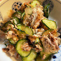 クック219VGU☆'s cooksnap of when they made 簡単 サバ缶ときゅうりの梅和え.
