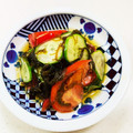 あっこ姉's cooksnap of when they made 簡単☆もずくのトマトきゅうり和え☆.