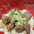 クック8YHAP5☆'s cooksnap of when they made カレーシチュー用の牛肉で絶品ステーキ丼！.