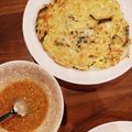 ＊kumikumi＊'s cooksnap of when they made ごま味噌だれ最高♡もやしとちくわのチヂミ.