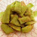 クックZRME78☆'s cooksnap of when they made 簡単♡モロッコいんげんの胡麻和え.