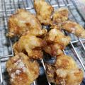 マリメラ's cooksnap of when they made 鶏の唐揚げ 〜しお味★しょうゆ味〜.
