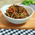 KBBキッチン☆'s cooksnap of when they made 少し手間かけ＊ヒジキ入り＊キンピラごぼう.