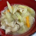 mcapちゅん's cooksnap of when they made 我が家の豚汁✿.