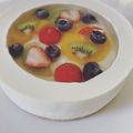 ましゃ☆ミ's cooksnap of when they made 桃のレアチーズケーキ※動画あり.