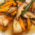 MizuhoBank's cooksnap of when they made 白身魚の中華あんかけ.