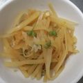 かなべぇー's cooksnap of when they made じゃがいもと白きくらげの実山椒炒め.