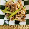 ボブナナ's cooksnap of when they made エリンギとアスパラの豚肉オイスター炒め.