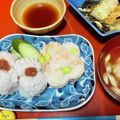 ももいろふらみんご's cooksnap of when they made ☆冷たい鱧（はも）湯引き～南高梅肉添え☆.