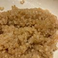 Azureus's cooksnap of when they made 玄米ガーリックライス.