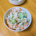 かわゆう1211's cooksnap of when they made 簡単！おからと鮭フレークのサラダ.