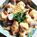 chako106HM's cooksnap of when they made 包丁いらず！厚揚げちくわこんにゃく.