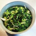 ⭐ひっきー⭐'s cooksnap of when they made モロヘイヤとワカメの酢の物＊おろし生姜で.