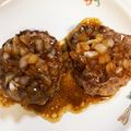 Tanabei☆'s cooksnap of when they made ココス風■再現■和風ハンバーグ■玉ねぎ.