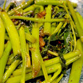 TeaChan214's cooksnap of when they made 本格派の空芯菜の炒めもの.