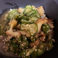 りうりう＊'s cooksnap of when they made きゅうりとアナゴの酢の物.