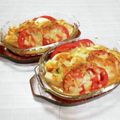 ＠迷子＠'s cooksnap of when they made トマト&豆腐&ゆで卵の味噌グラタン.