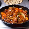 夜空輝's cooksnap of when they made 揚げない豚こま酢豚.
