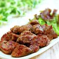 Satoco❋'s cooksnap of when they made シェフ直伝！サイコロステーキの焼き方だ！.