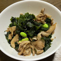 chaーki's cooksnap of when they made わかめとえのきの柚子胡椒風味酢の物.