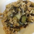 古賀竜一's cooksnap of when they made 簡単　時短　「茄子と鶏ひき肉のお酢炒め」.
