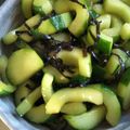 ころっと's cooksnap of when they made 育ちすぎたきゅうりで！やみつき塩昆布炒め.