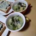 よちりん's cooksnap of when they made 半端キャベツと卵の優しいスープ.