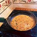 堂々食堂's cooksnap of when they made 大好きだった給食「ソフト麺肉味噌ソース」.