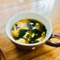 ねっちゃんっ's cooksnap of when they made 我が家の黄金比☆簡単☆わかめスープ.