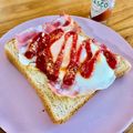 ねっちゃんっ's cooksnap of when they made ＊ピリっと大人味　ナポリタントースト＊.