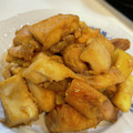 kimocyu's cooksnap of when they made さつまいもと厚揚げの甘辛おかず.