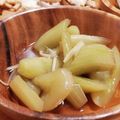 低カロ探検隊's cooksnap of when they made 農家のレシピ♪お化けきゅうりのあんかけ.