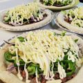 ｸﾏﾘｴ's cooksnap of when they made 肉味噌のピザ☆アレンジ.