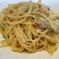paktong's cooksnap of when they made 白菜とツナのスープパスタ.