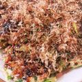 tekkokko☆'s cooksnap of when they made 強力粉で作る簡単お好み焼き♡.