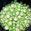 らびのゆうママ's cooksnap of when they made 血糖値を下げてくれる！オクラの茹で方☆.