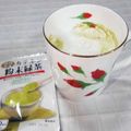 ＠迷子＠'s cooksnap of when they made レンジで簡単♬緑茶ふわラテ♡.