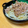 なっさん姫's cooksnap of when they made 簡単！めちゃうま！豚ひき肉の肉味噌もやし.