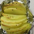 ♡ほこ♡'s cooksnap of when they made トースターで簡単ハッセルバックポテト.