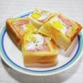 ＠迷子＠'s cooksnap of when they made 朝食！うずら卵とハムのマヨネーズトースト.